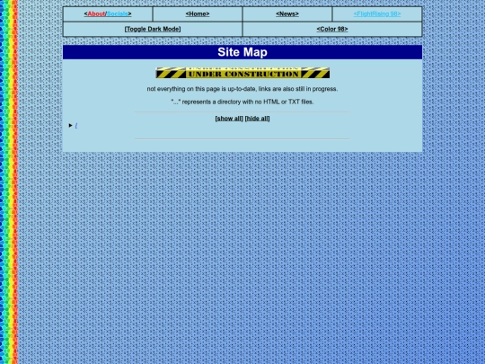 sitemap screenshot