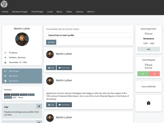 People/ML screenshot