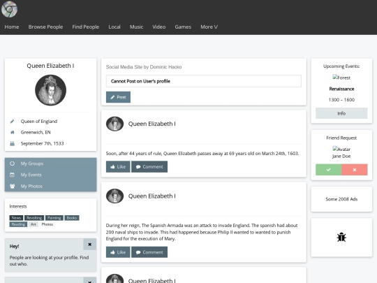 People/QE screenshot