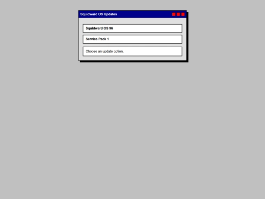 updates screenshot