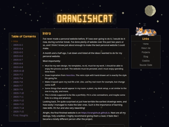 blog/personal-website screenshot
