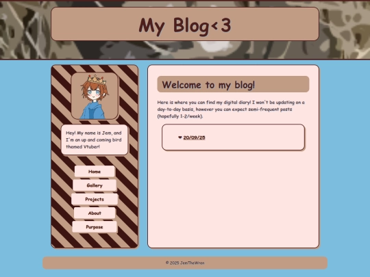 blog screenshot