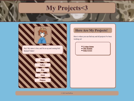 projects screenshot