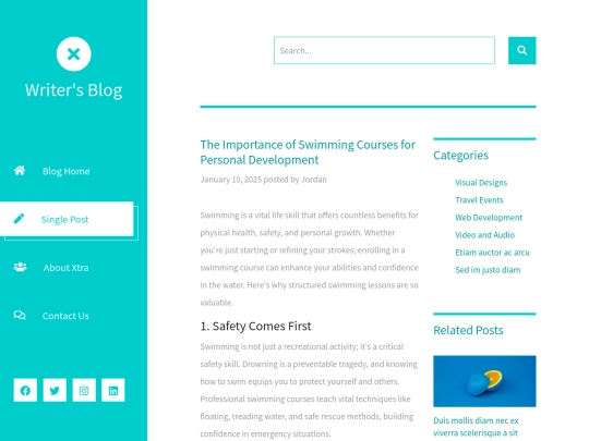 swim-teaching-course screenshot