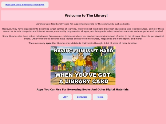 thelibrary screenshot