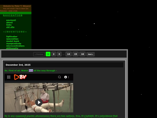 blog screenshot