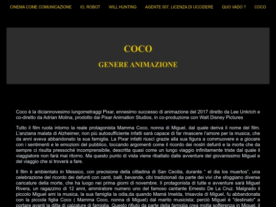 COCO screenshot