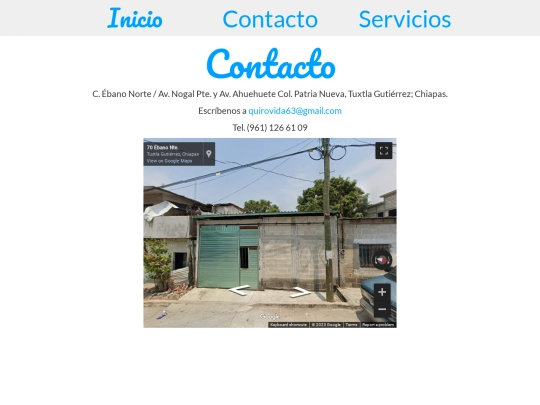 contacto screenshot