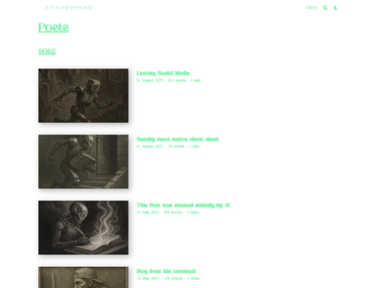 posts screenshot