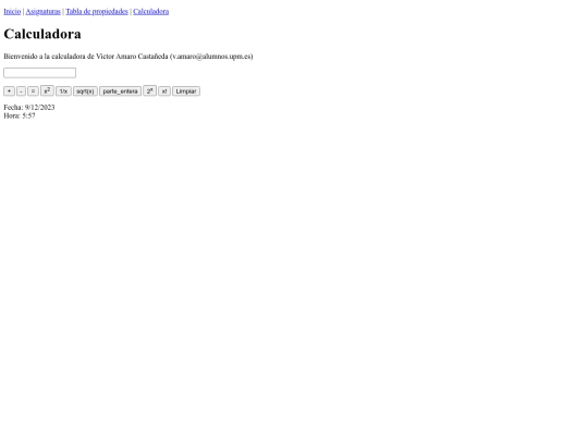 calculadora screenshot