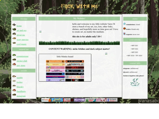 oldhomepage screenshot