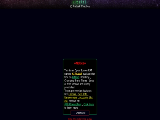 index screenshot