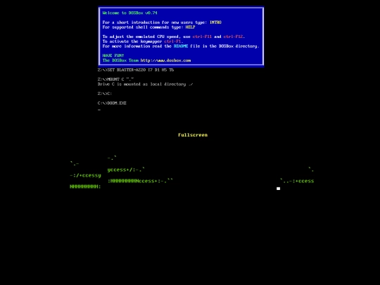 DOOM screenshot
