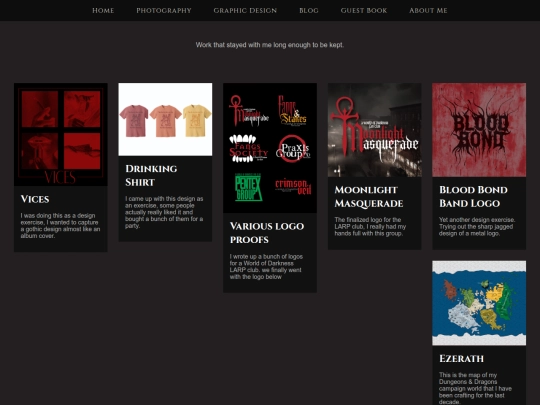 Design screenshot