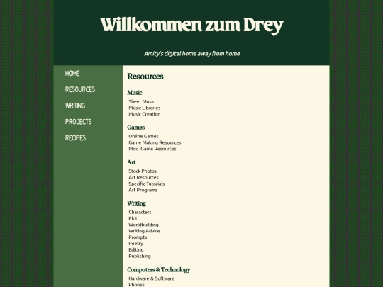 resources screenshot