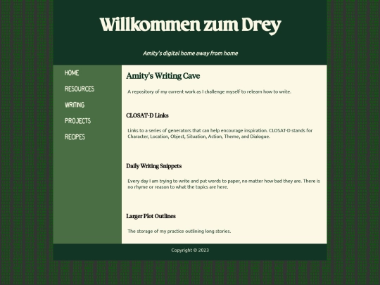 writing screenshot