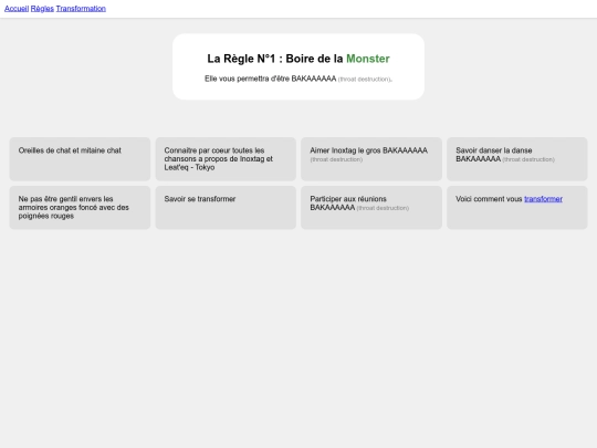 regles screenshot
