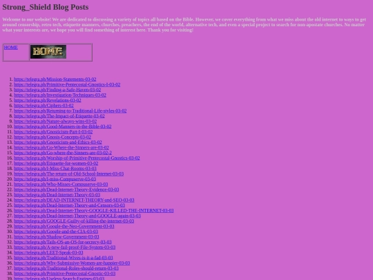Strong_Shield_Blog screenshot