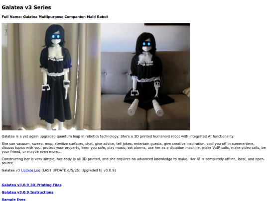 Galatea v3.0 screenshot