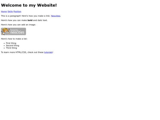 Information screenshot