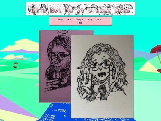 art/its-not-me-its-just-data-of-me screenshot