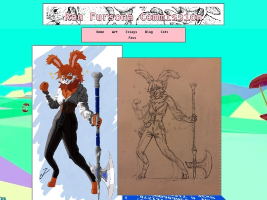 art/ren-fursona-commission screenshot
