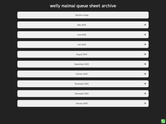 queuesheets/queuesheets screenshot