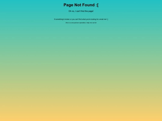 not_found screenshot
