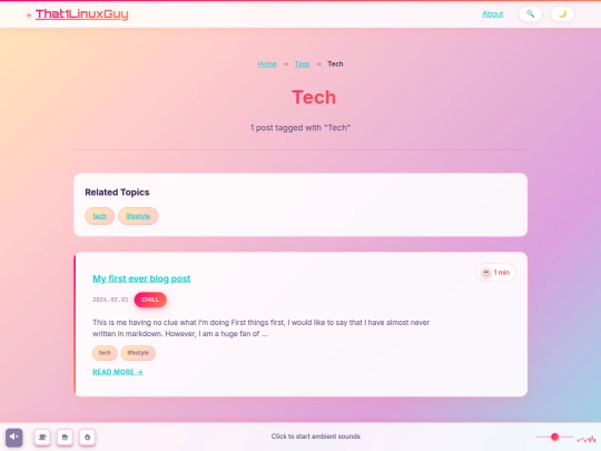 tags/tech screenshot