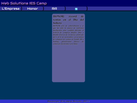 Exercici voluntari/honor screenshot