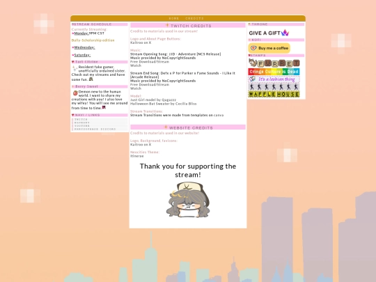 Credits screenshot