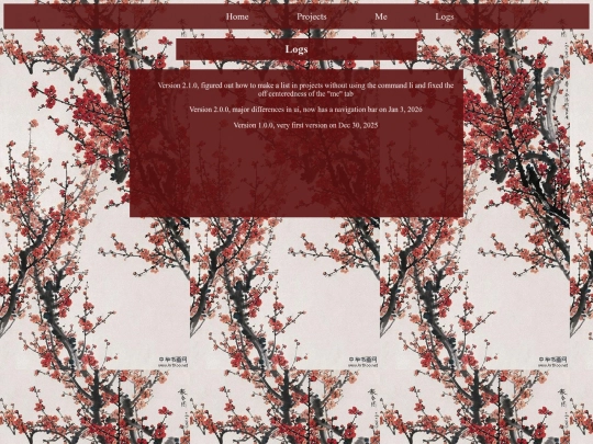 Logs screenshot