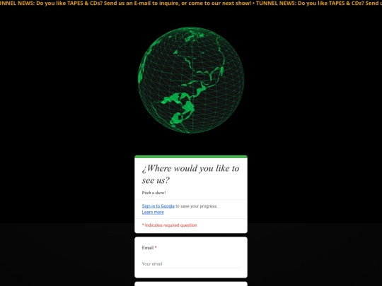 Survey screenshot