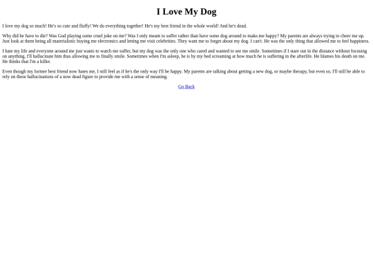 dog screenshot