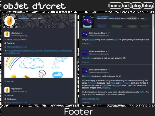 blog screenshot