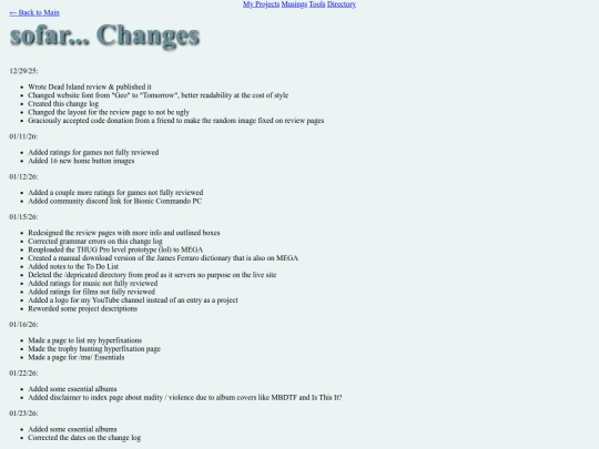 utility/changelog screenshot