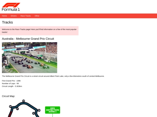 tracks screenshot