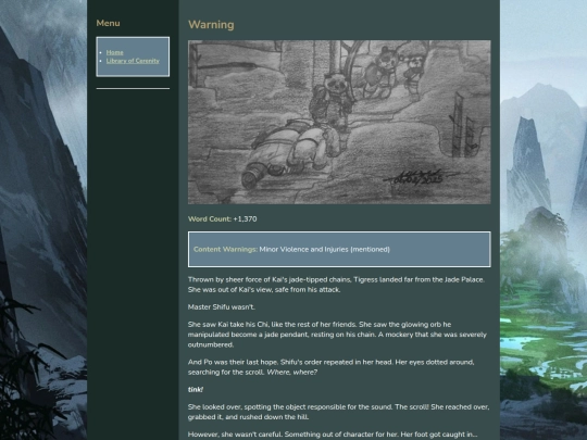 LibraryOfCerenity/KFP_Warning screenshot