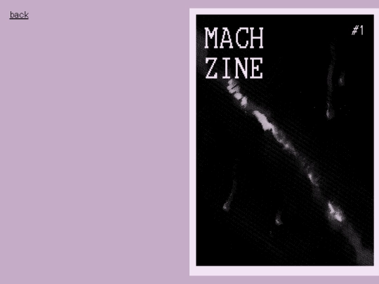 works/machine-beach/machzine/volume1 screenshot