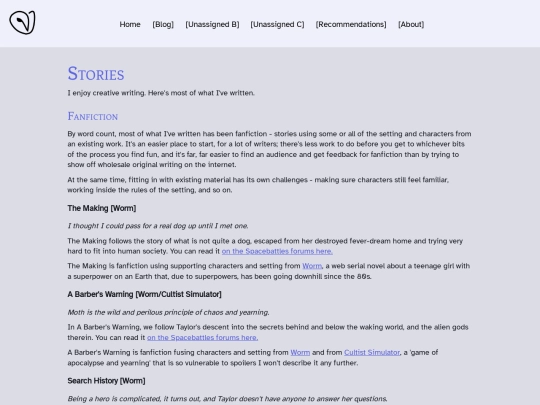 stories screenshot