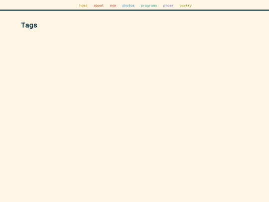 tags screenshot