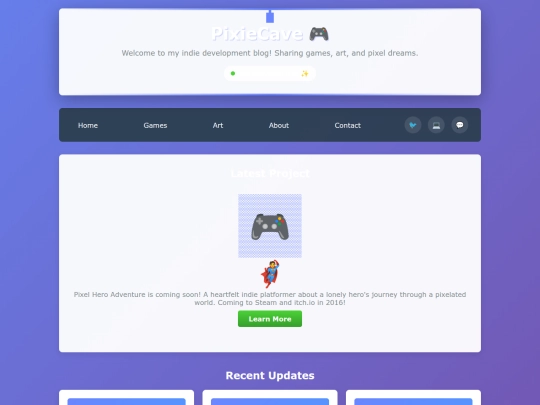 html/nostalgia screenshot