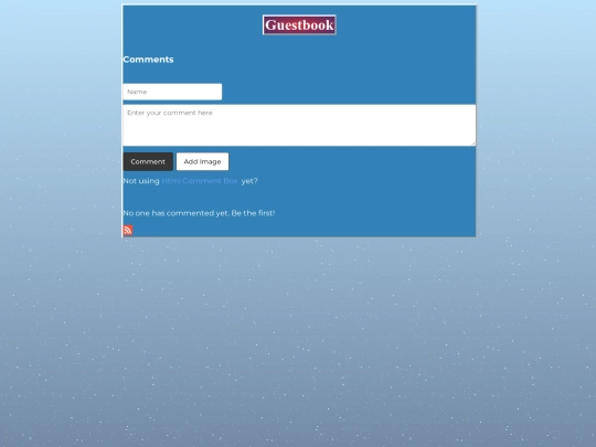 guestbook screenshot