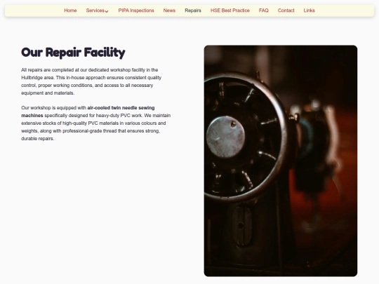 repairs screenshot