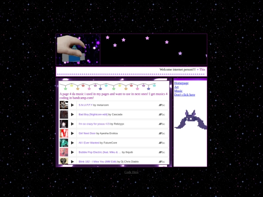 Music screenshot