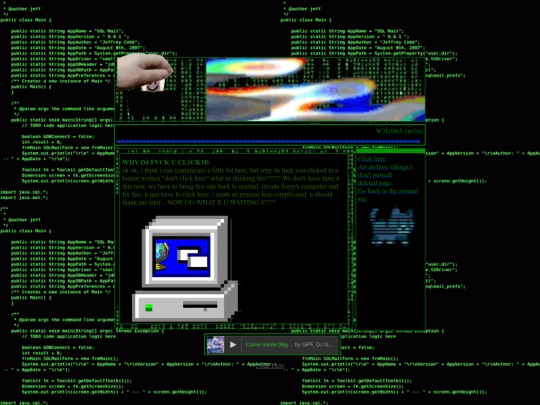WhyYouClicked screenshot