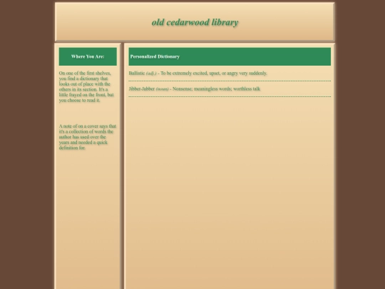 oldlib/dictionary screenshot