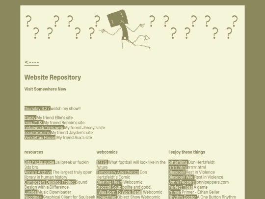 sites screenshot