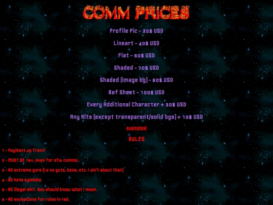 comms screenshot