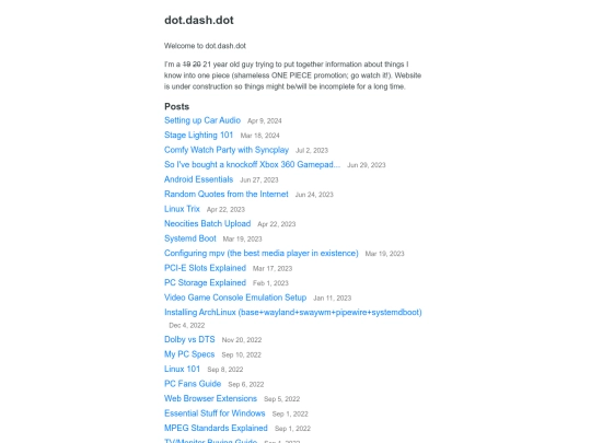 index screenshot